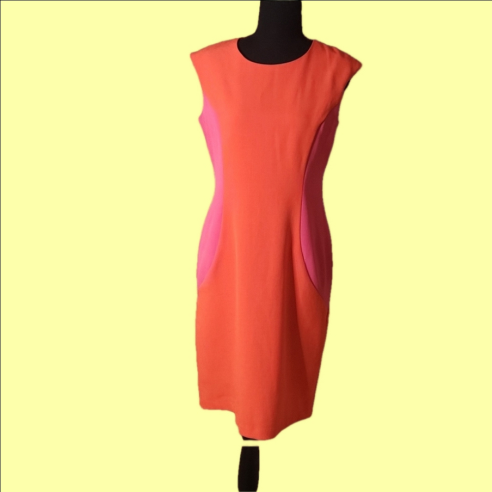 Ronni Nicole colorblock bodycon dress, size 8